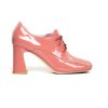 СТИЛНИ ДАМСКИ ОБУВКИ ОТ ЕСТЕСТВЕН ЛАК DIMA В ЦВЯТ КОРАЛ 20019