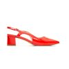 Елегантни дамски обувки от червен лак DIMA/0036