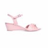 Дамски сандали на платформа в цвят пудра-213