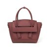 ДАМСКА ЧАНТА В ЦВЯТ БОРДО 7755