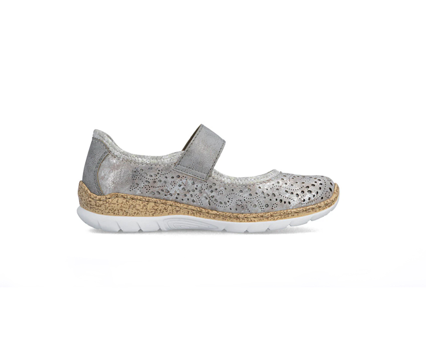 ЕЖЕДНЕВНИ ДАМСКИ ОБУВКИ В СИВО N4299/90/rose