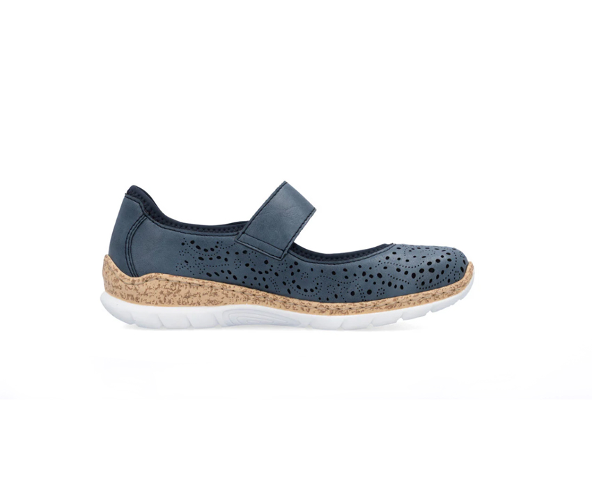 ЕЖЕДНЕВНИ ДАМСКИ ОБУВКИ В СИНЬО N4299/14/blue
